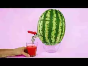 Video: DIY Watermelon Juice Trick